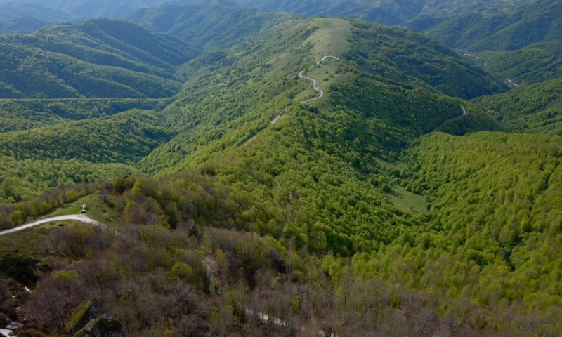 Pogled sa Babinog zuba na Staru Planinu